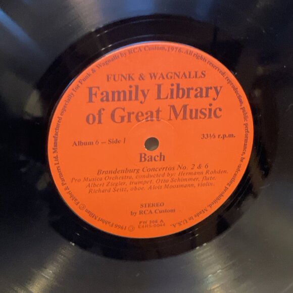 The Brandenburg Concertos No. 2 & No. 6, The Clavier Concerto In D Minor (Vinyl - Picture 9 of 11